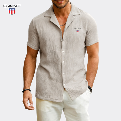 GANT™ Elegant Sommar­skjorta med Resortkrage