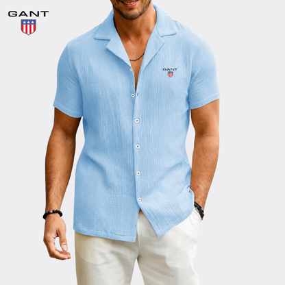 GANT™ Elegant Sommar­skjorta med Resortkrage