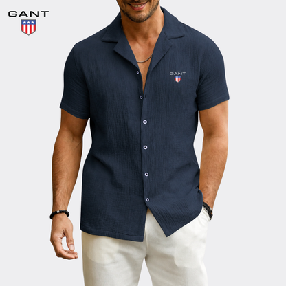 GANT™ Elegant Sommar­skjorta med Resortkrage